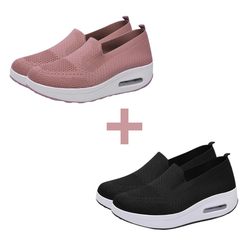 Tênis Ortopédico OrthMed - Compre 01 Leve 02 + Meia de Alta Compressão Invisível