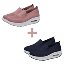 Tênis Ortopédico OrthMed - Compre 01 Leve 02 + Meia de Alta Compressão Invisível