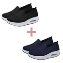 Tênis Ortopédico OrthMed - Compre 01 Leve 02 + Meia de Alta Compressão Invisível