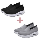 Tênis Ortopédico OrthMed - Compre 01 Leve 02 + Meia de Alta Compressão Invisível