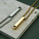 Colar com Foto e Nome Personalizável [PROMOÇAO DIA DOS PAIS]