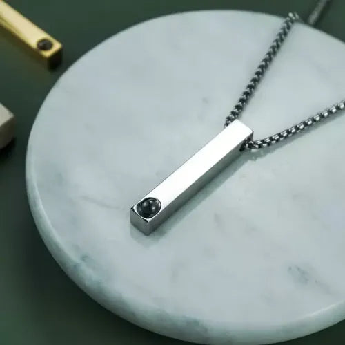 Colar com Foto e Nome Personalizável [PROMOÇAO DIA DOS PAIS]