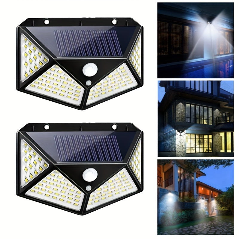 SmartLigth Solar - Luminária 100 LED  Inteligente Com Sensor de Presença [ 50 % DE DESCONTO SOMENTE HOJE ATÉ 23:59H]