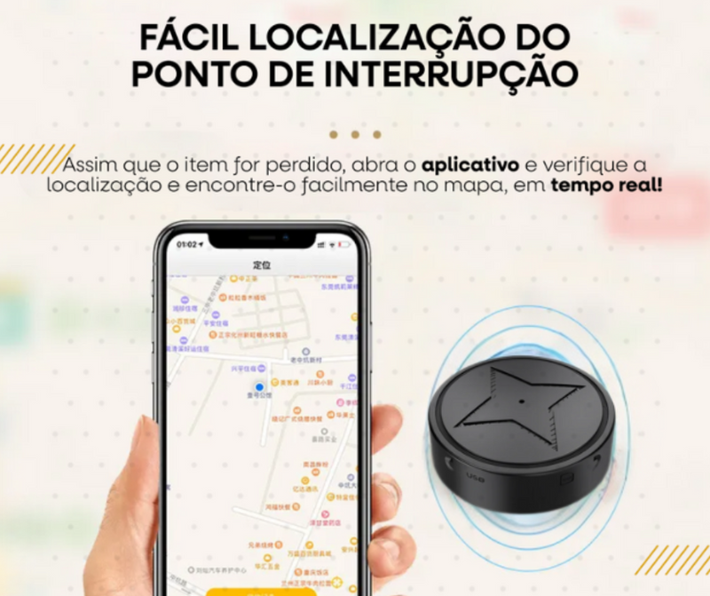 Mini Rastreador GPS  -  PRORASTRER [ESTOQUE LIMITADO]