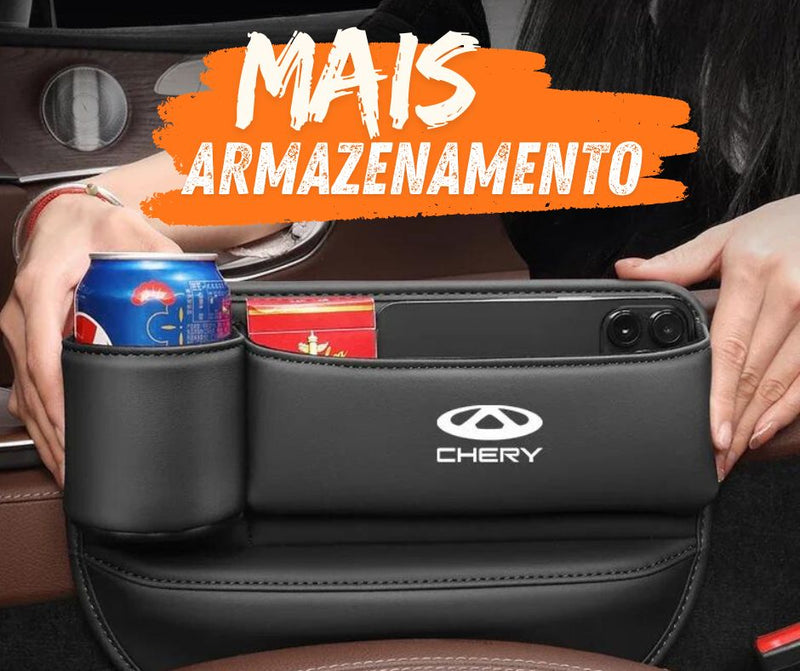 PastPremium - Pasta Organizadora Universal para Carros (PERSONALIZADA COM A MARCA DO SEU CARRO)